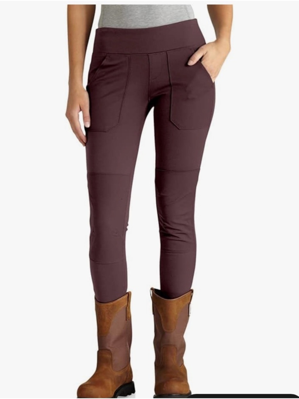 Carhartt BlackBerry Force Fitted Leggings - Sz Med